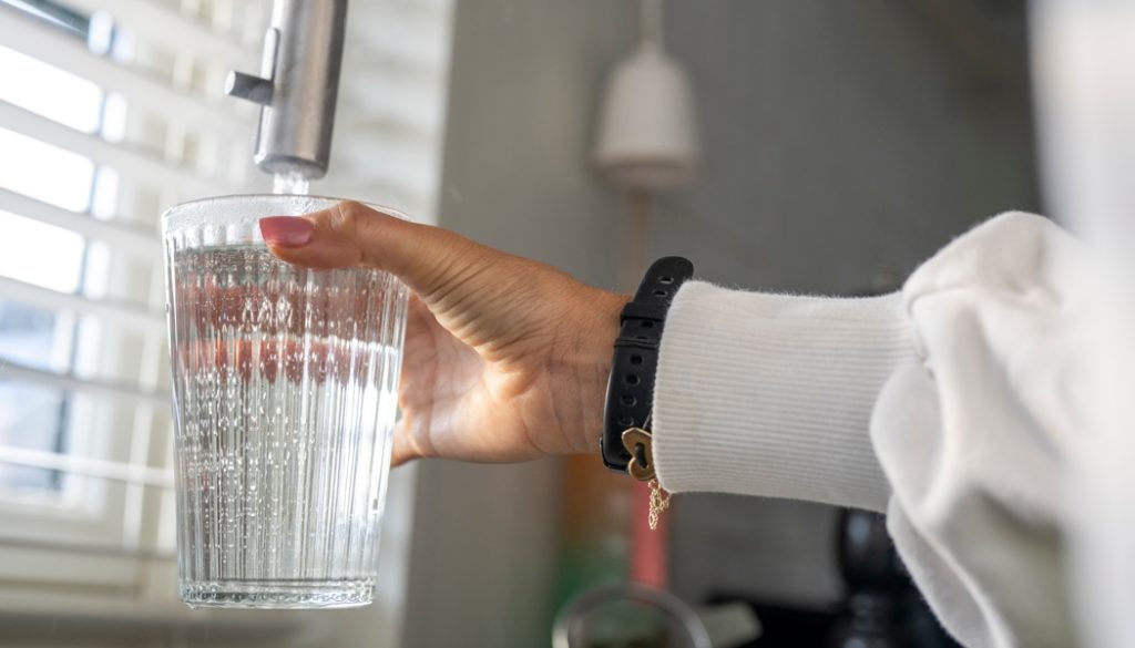 copertina solfati acqua rubinetto cosa fare Nanosystem
